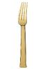Dinner fork in gilded silver plated - Ercuis
